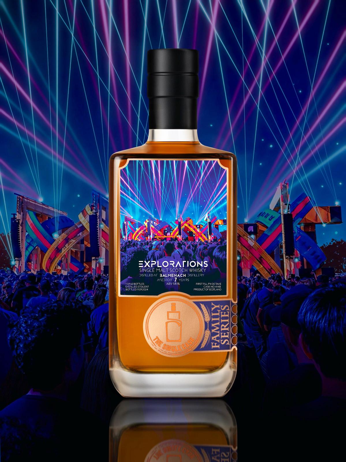 The Single Cask · Balmenach · 7 Years · Cask 414B bottle