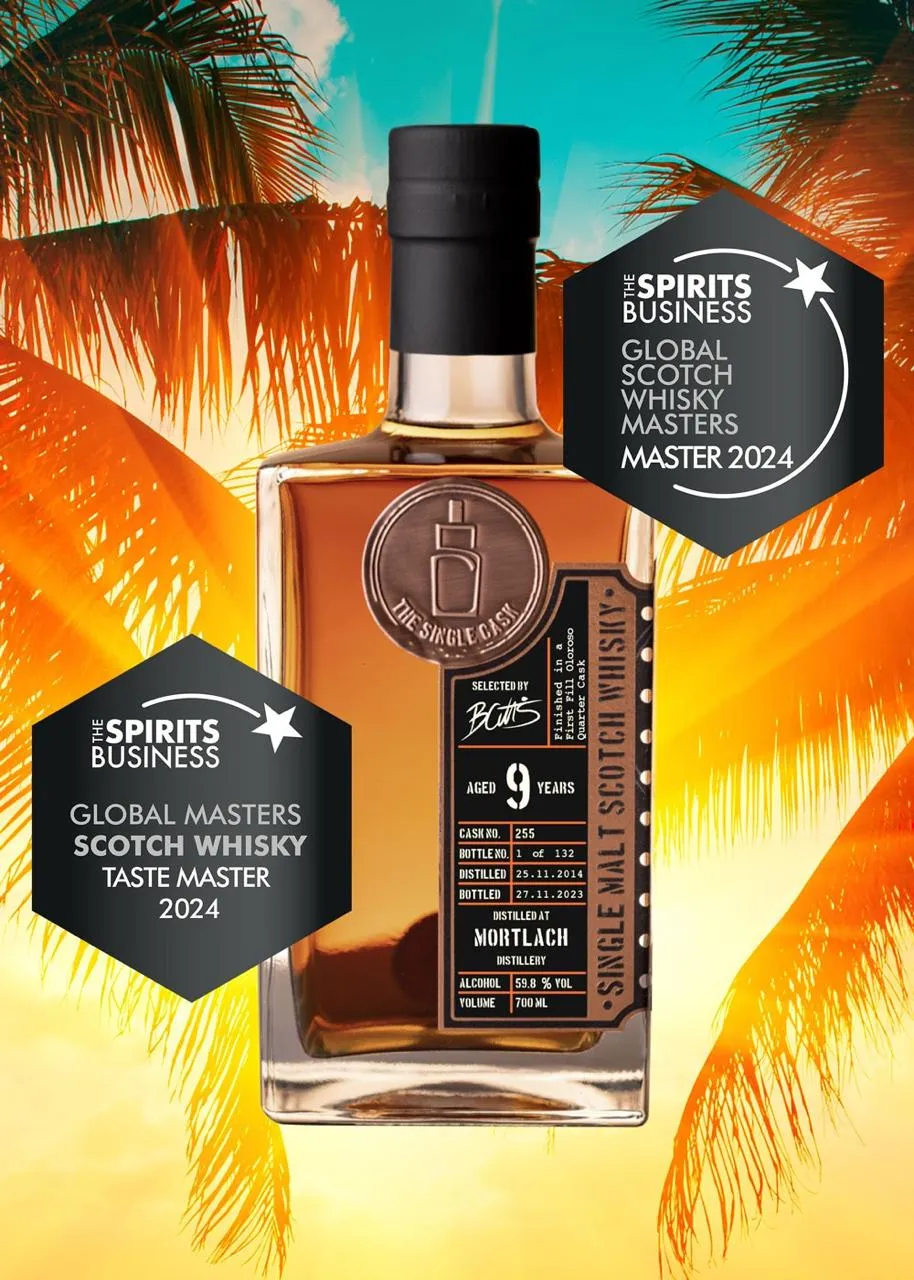 The Single Cask · Mortlach · 9 Years · Cask 255 bottle