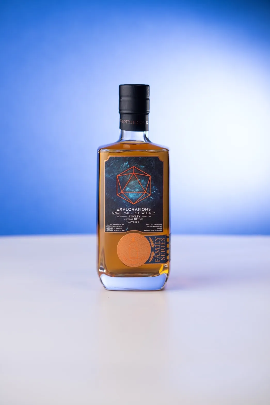The Single Cask · Cooley · 10 Years · Cask 3B bottle