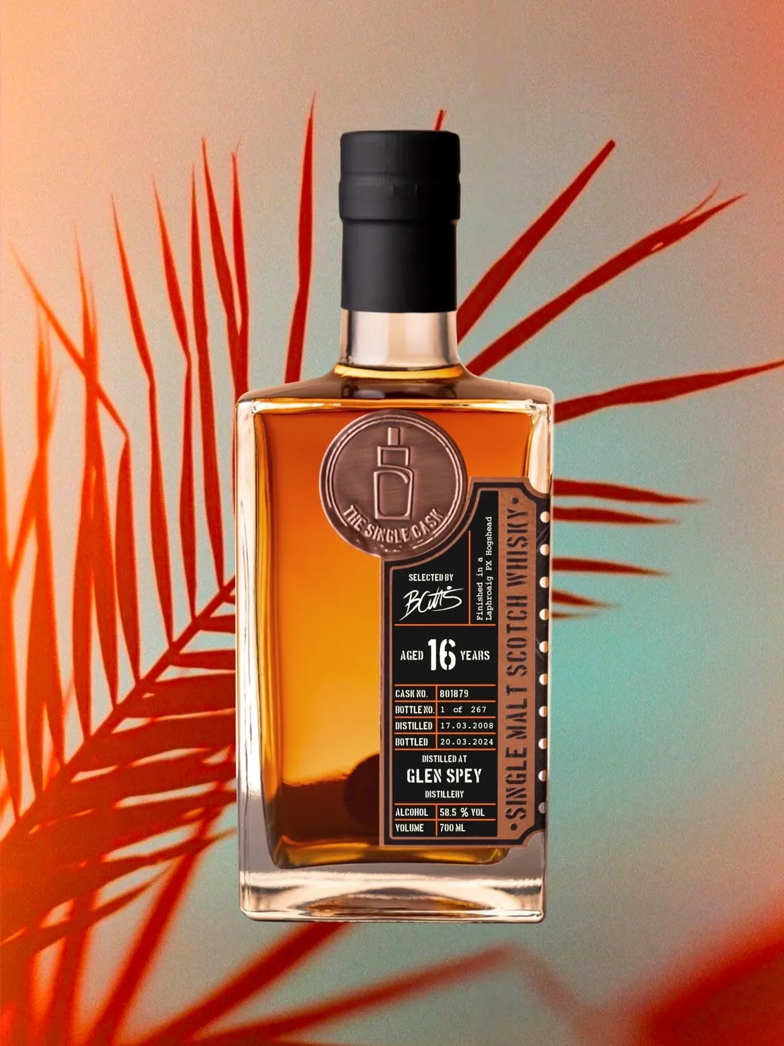 The Single Cask · Glen Spey · 16 Years · Cask 801879 bottle