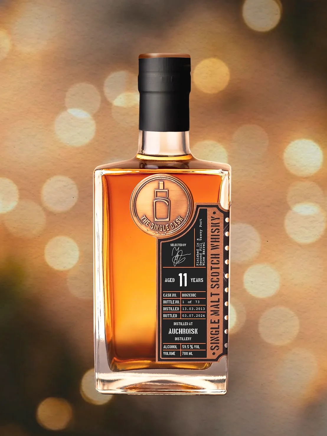 The Single Cask · Auchroisk · 11 Years · Cask 806938C bottle