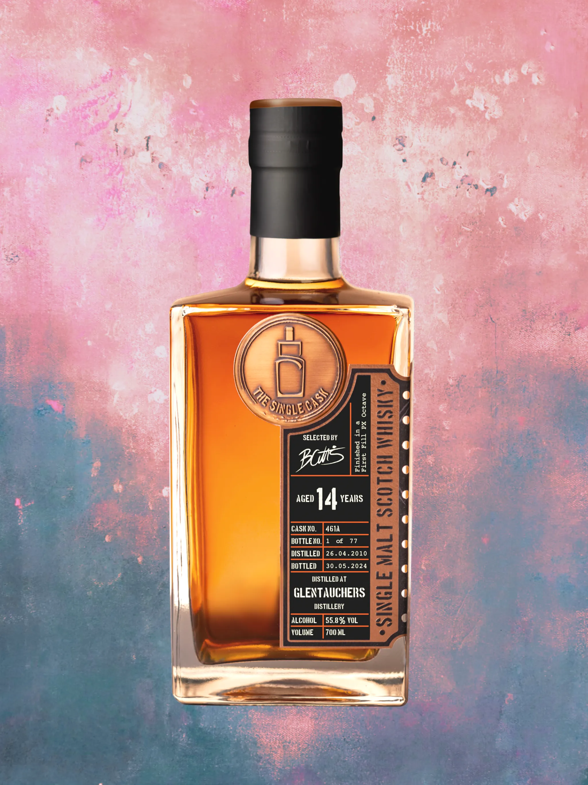 The Single Cask · Glentauchers · 14 Years · Cask 461A bottle