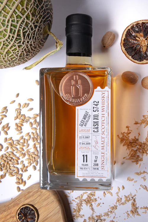 The Single Cask · Glen Moray · 11 Years · Cask 5742 bottle