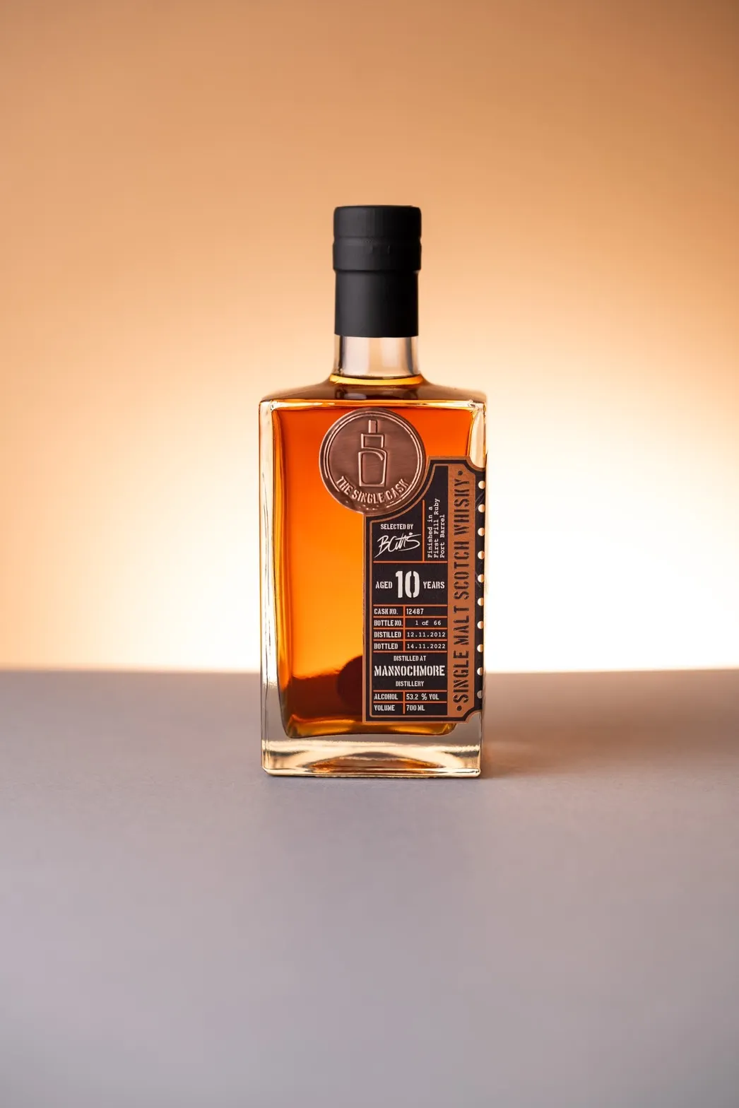 The Single Cask · Mannochmore · 10 Years · Cask 12487 bottle