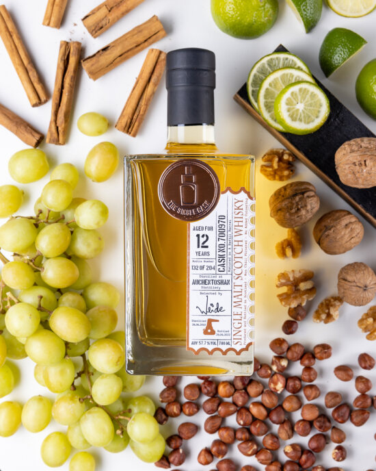 The Single Cask · Auchentoshan · 12 Years · Cask 700970 bottle