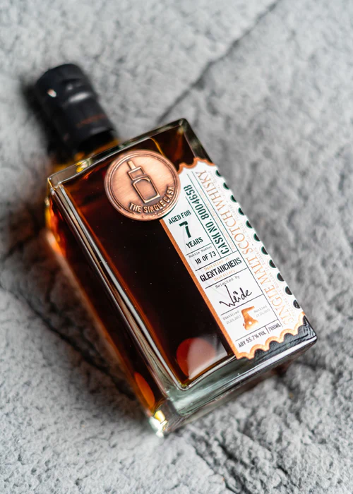 The Single Cask · Glentauchers · 7 Years · Cask 800465B bottle