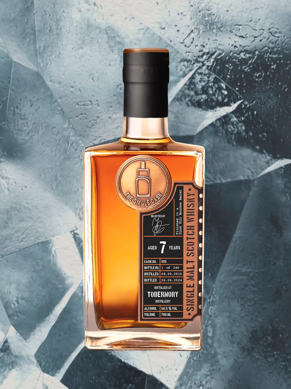 The Single Cask · Tobermory · 7 Years · Cask 995 bottle