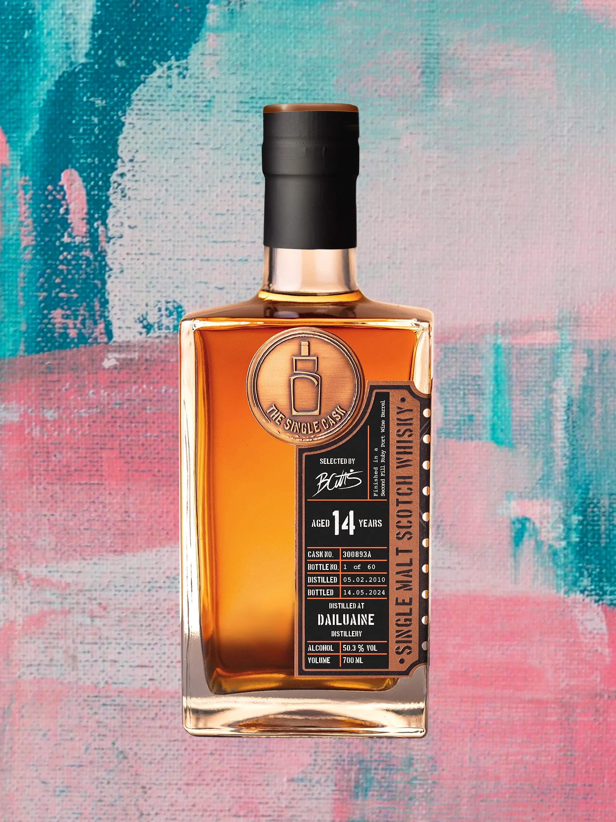 The Single Cask · Dailuaine · 14 Years · Cask 300893A bottle
