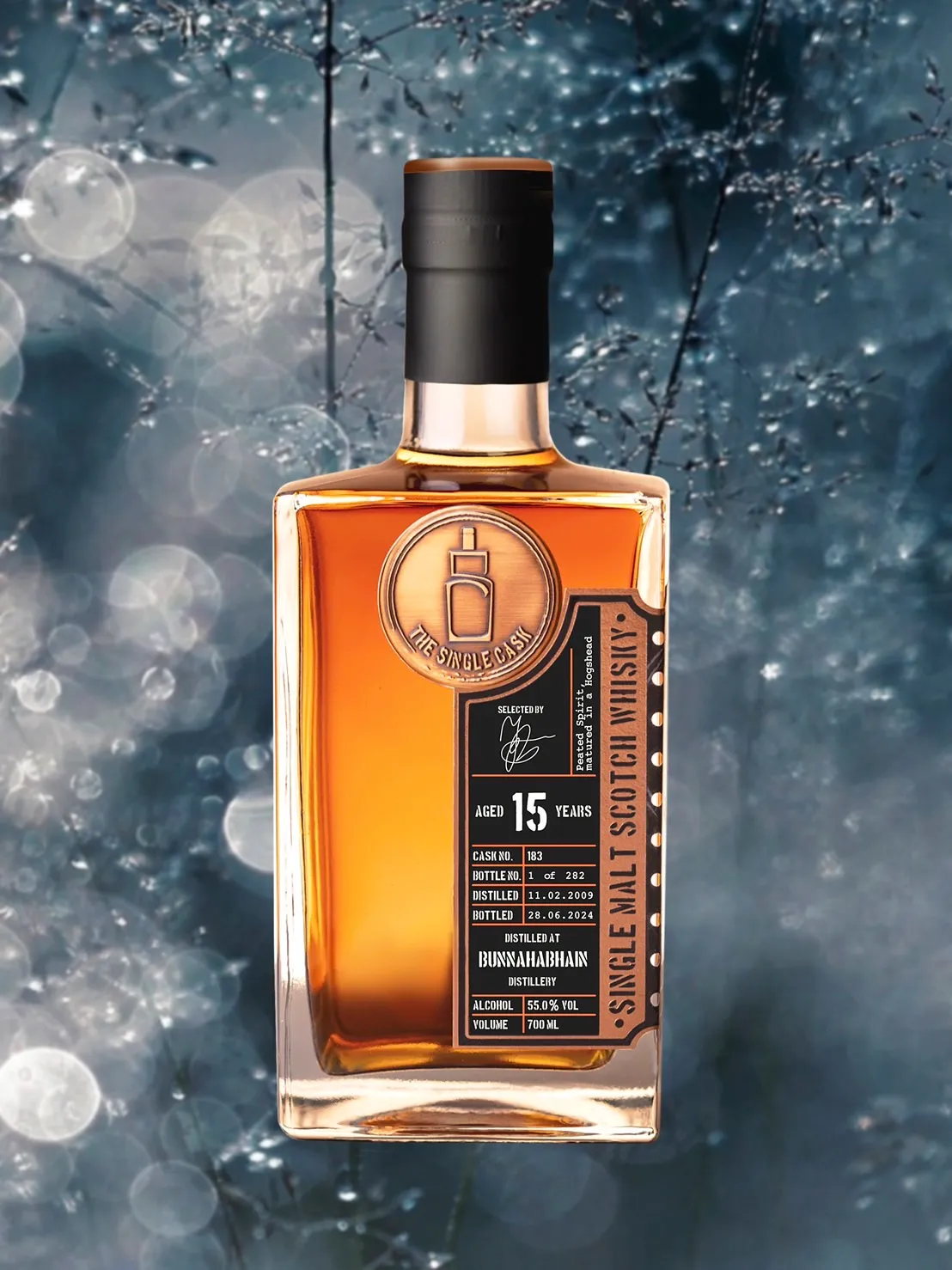 The Single Cask · Bunnahabhain · 15 Years · Cask 183 bottle