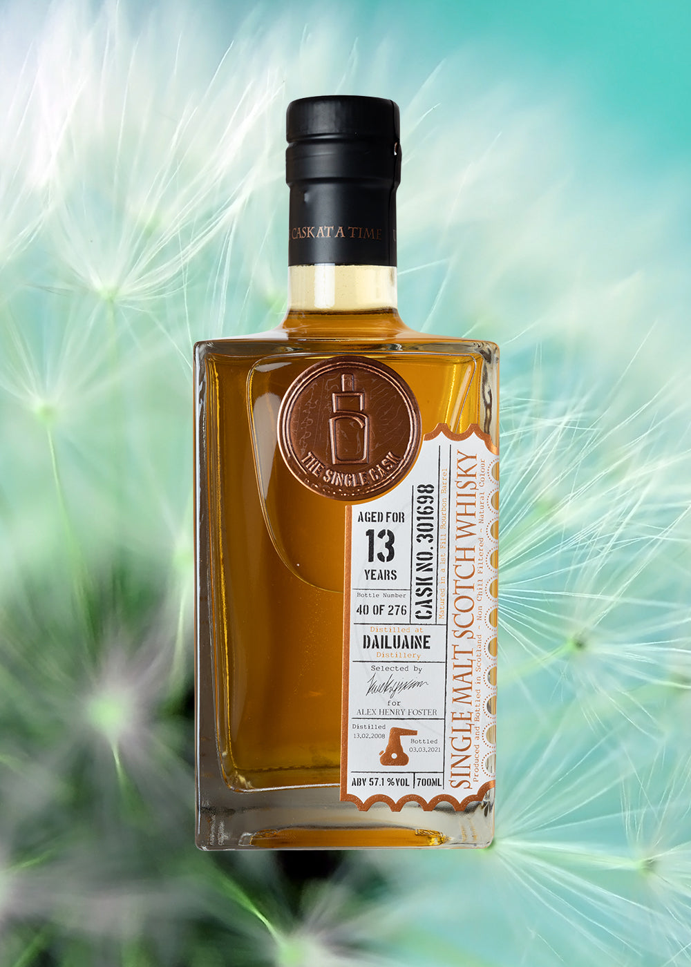 The Single Cask · Dailuaine · 13 Years · Cask 301698 bottle