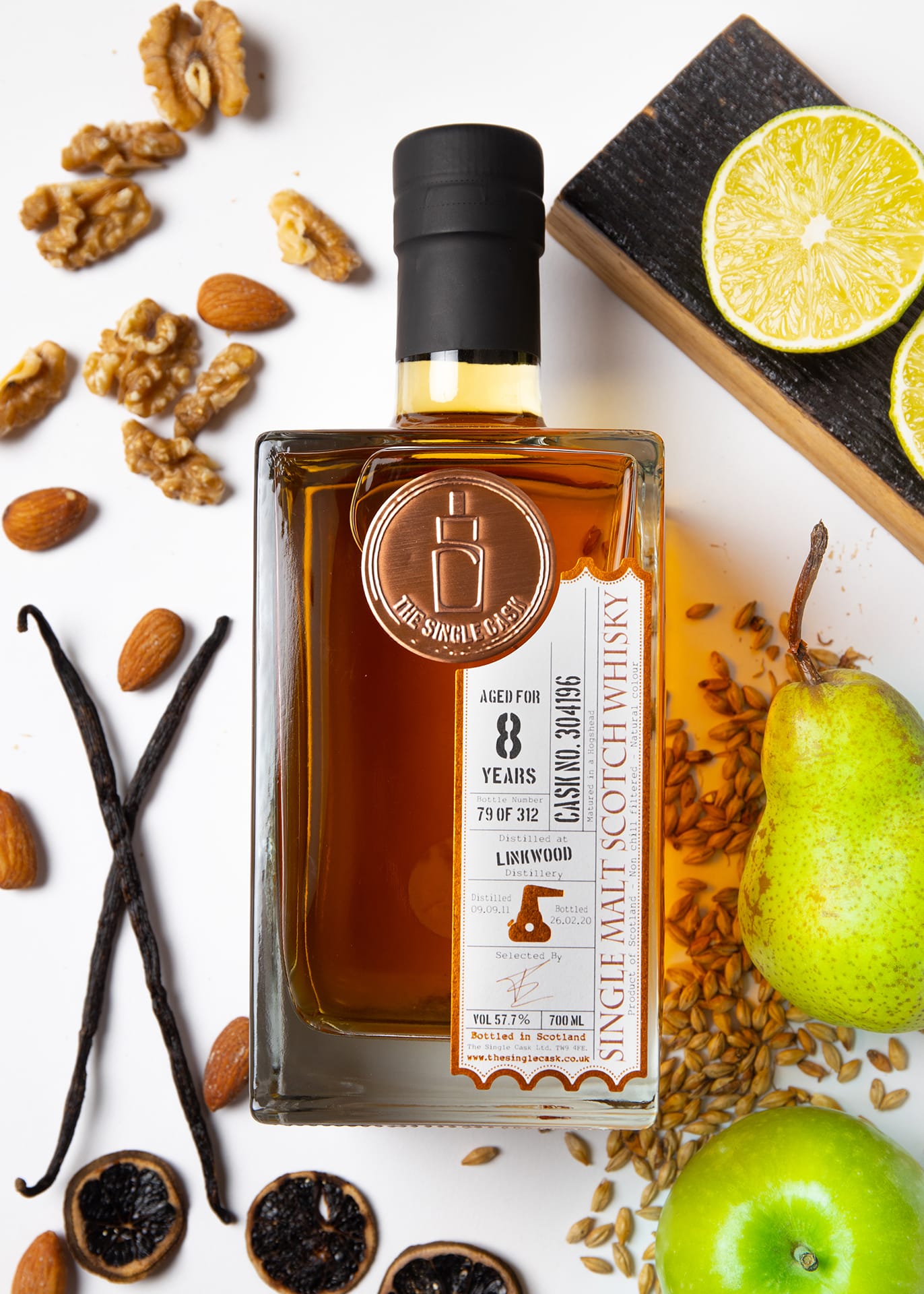The Single Cask · Linkwood · 8 Years · Cask 304196 bottle