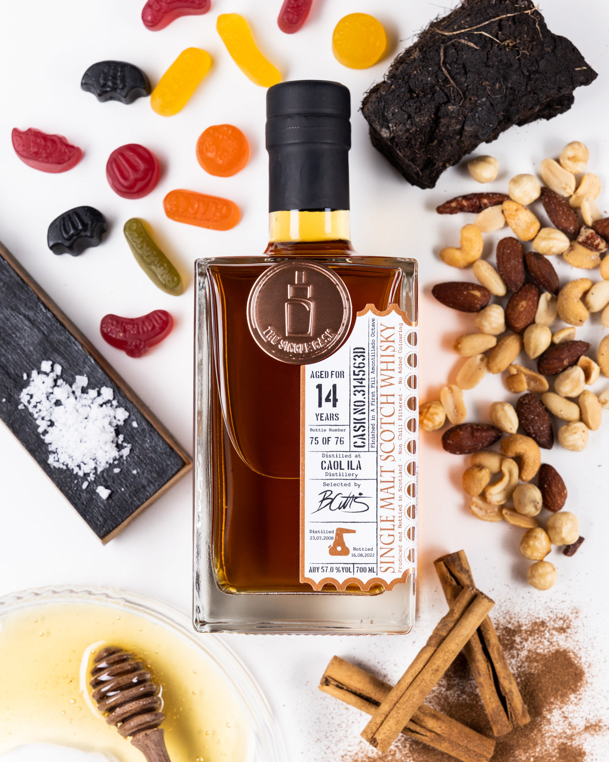 The Single Cask · Caol Ila · 14 Years · Cask 314563D bottle
