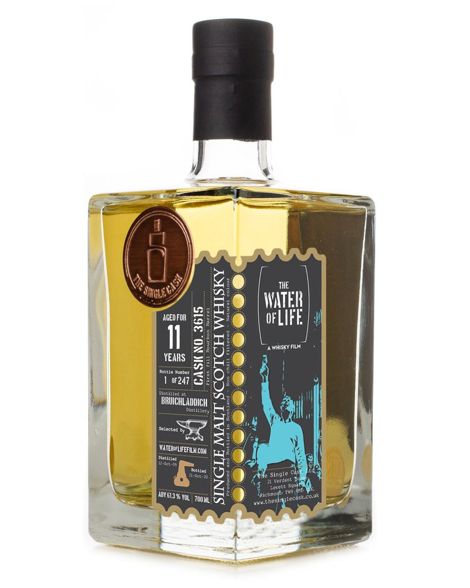 The Single Cask · Bruichladdich · 11 Years · Cask 3615 bottle
