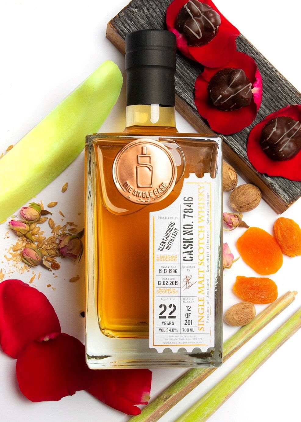 The Single Cask · Glentauchers · 22 Years · Cask 7846 bottle