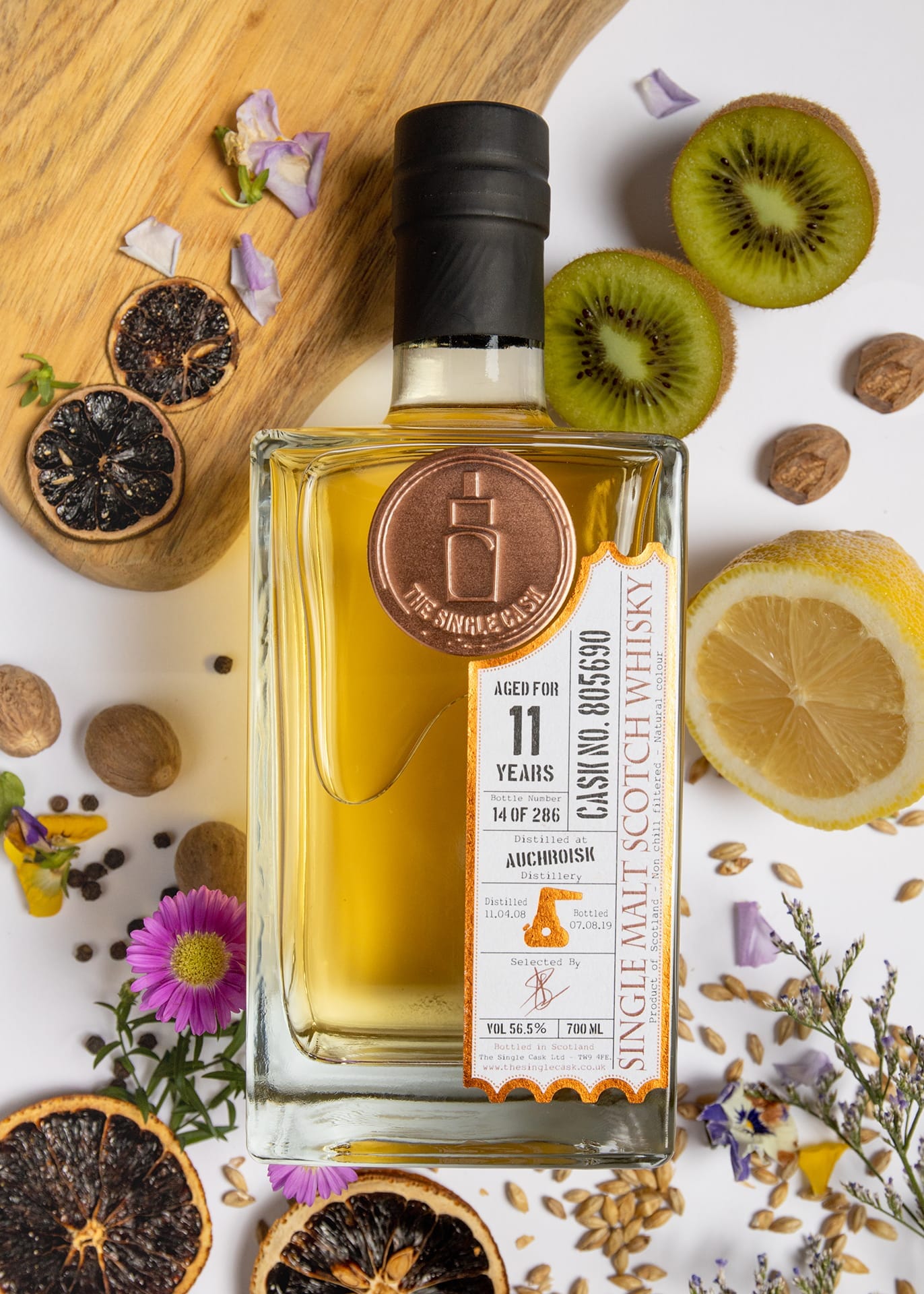 The Single Cask · Auchroisk · 11 Years · Cask 805690 bottle
