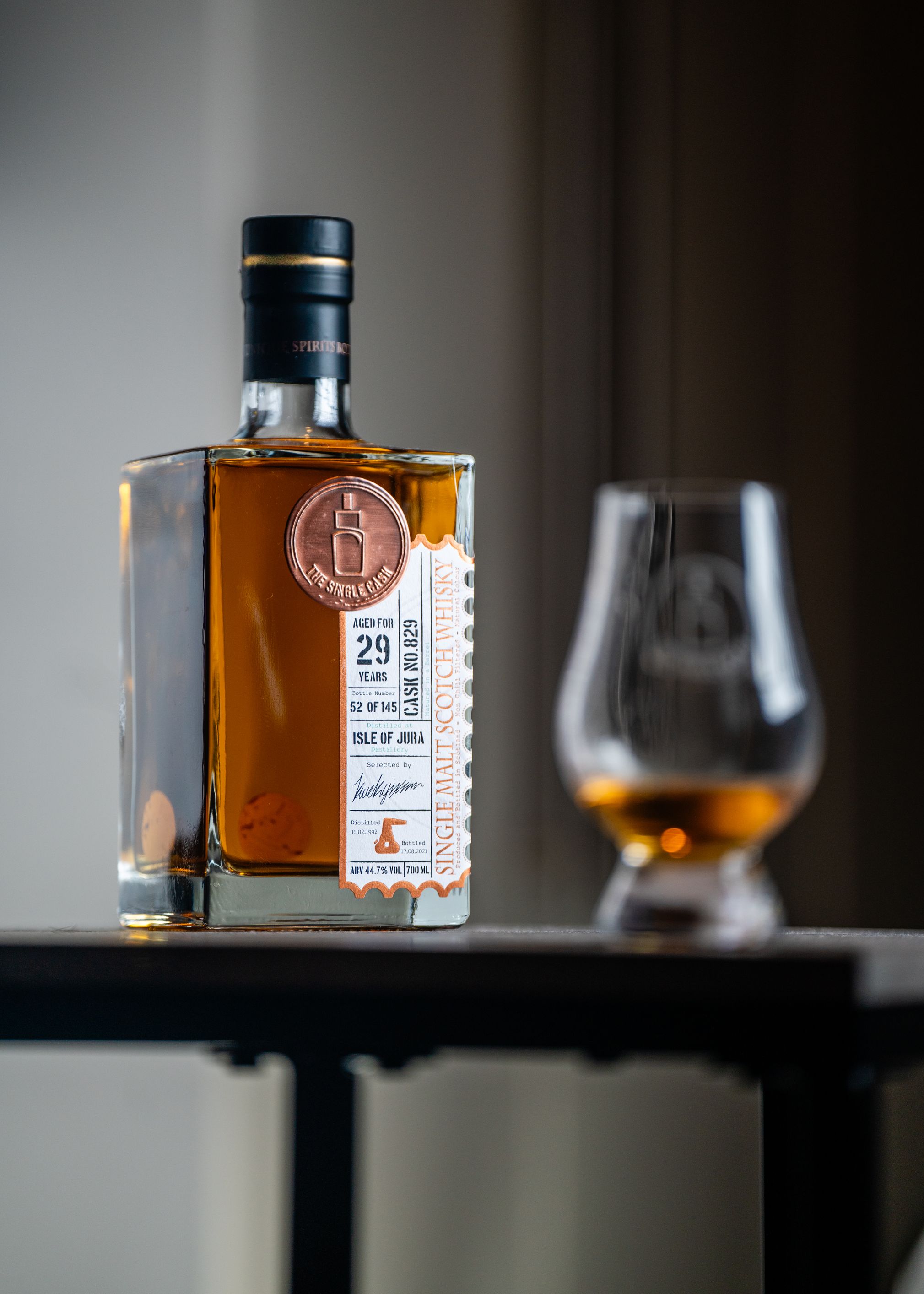 The Single Cask · Isle of Jura · 29 Years · Cask 829 bottle
