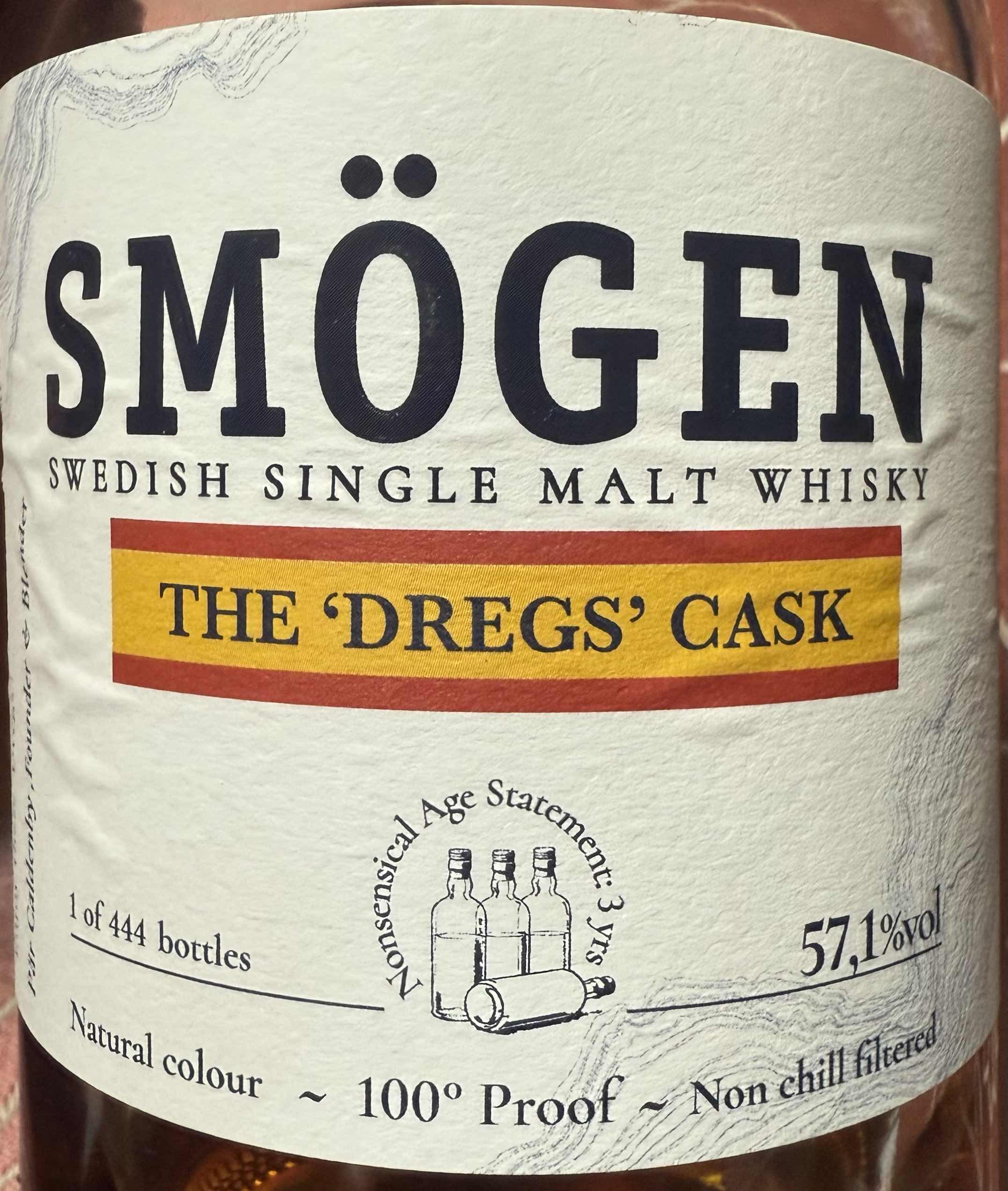 Smögen Distillery — Smögen Distillery · NAS · The Dregs Cask bottle